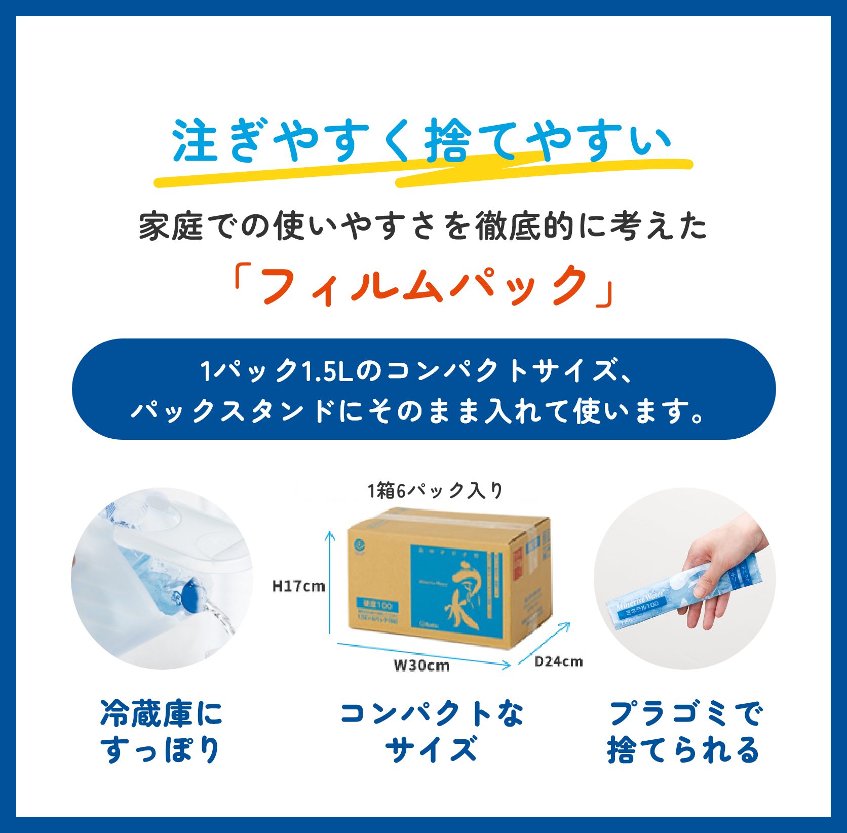 定期購入】うまい水パック（2箱セット） | うまい水オンラインショップ